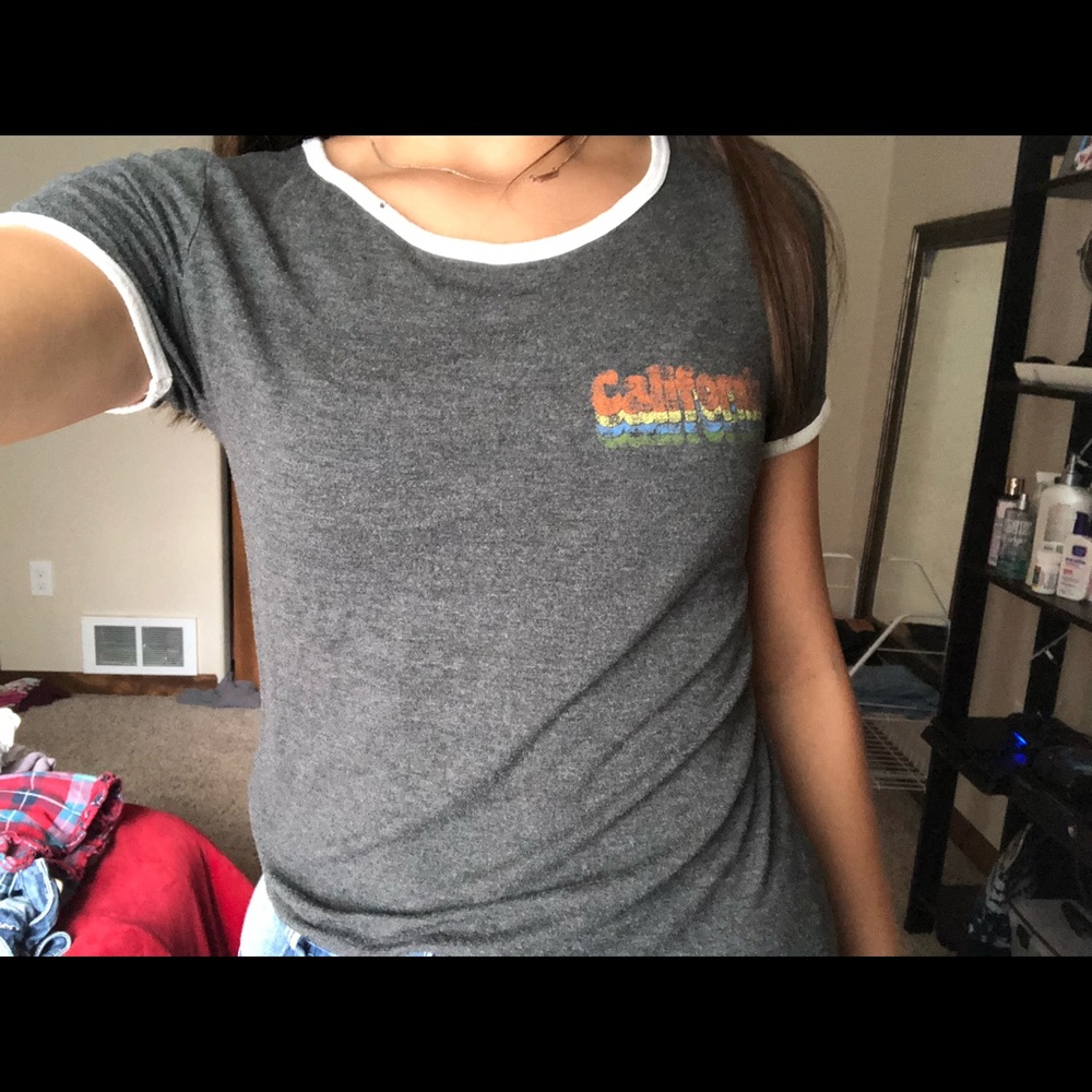Dark grey California T-shirt